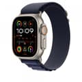 Pikkukuva 2 / 3: Apple Watch 49 mm laivastonsininen Alpine-ranneke, suuri, luonnontitaani