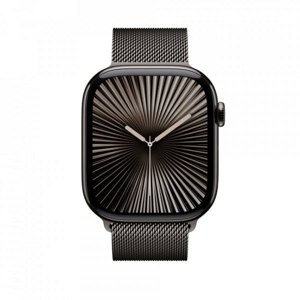 Apple Watch 46 mm skifferfärgat Milanese-armband, S/M