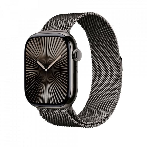 Apple Watch 46 mm skifferfärgat Milanese-armband, S/M