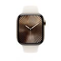 Miniatyrbild 3 av 3: Apple Watch 46 mm stjärnvit sportarmband, M/L