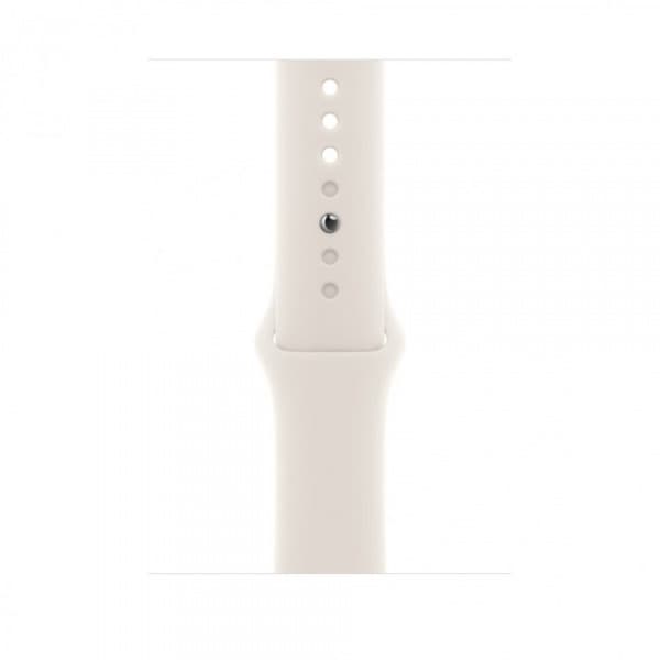 Apple Watch 46 mm stjärnvit sportarmband, M/L