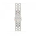 Pikkukuva 1 / 3: Apple Watch 46 mm Pure Platinum Nike Sport -ranneke, M/L (MYL53Z)