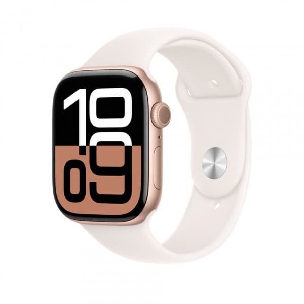 Apple Watch 46 mm sportarmband i solnedgångsfärg, M/L