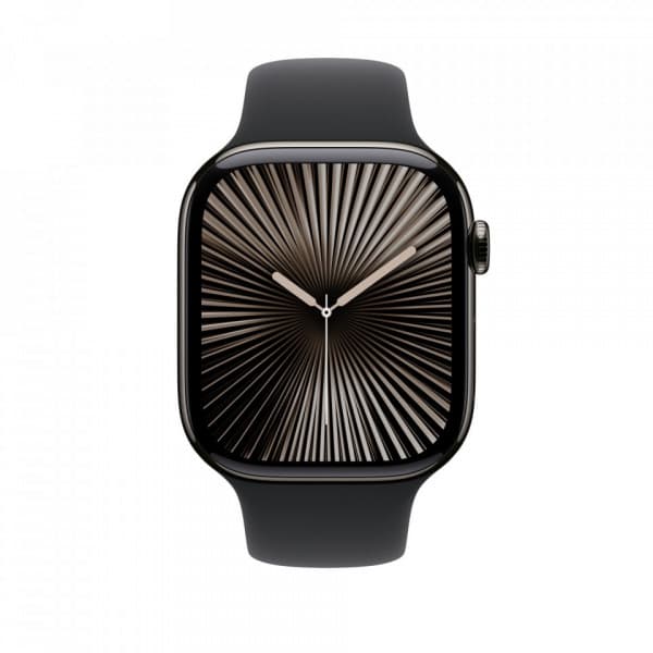 Apple Watch 46 mm svart sportarmband, S/M