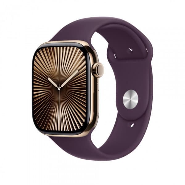 Apple Watch 46 mm plommonfärgat sportarmband, M/L