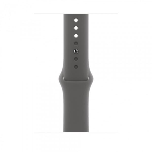 Apple Watch 46 mm ljus skiffergrå sportarmband, S/M