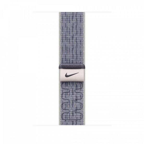 Apple Watch 46 mm harma/sininen Nike Sport Loop -ranneke (MXU13)