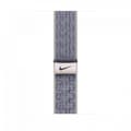 Pikkukuva 1 / 3: Apple Watch 46 mm harma/sininen Nike Sport Loop -ranneke (MXU13)