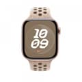 Miniatyrbild 3 av 3: Apple Watch 46 mm Desert Stone Nike Sport-armband, M/L (MYL93Z)