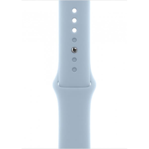Apple Watch 45 mm vaaleansininen urheiluranneke, S/M (MWMU3)