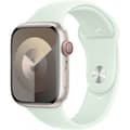 Miniatyrbild 2 av 3: Apple Watch 45 mm ljusmintgrönt sportarmband, S/M (MWMY3)