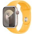 Miniatyrbild 2 av 3: Apple Watch 45 mm guldfärgad sportarmband, S/M (MWMW3)