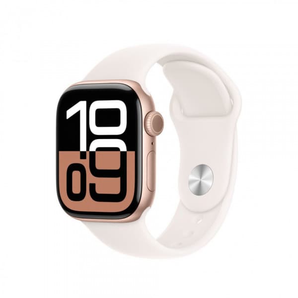 Apple Watch 42 mm sportarmband i solnedgångsfärg, S/M