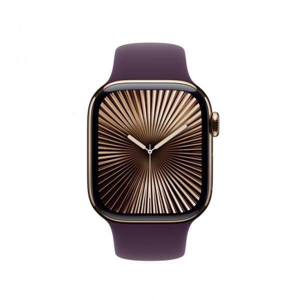 Apple Watch 42 mm sportarmband i plommonfärg, S/M