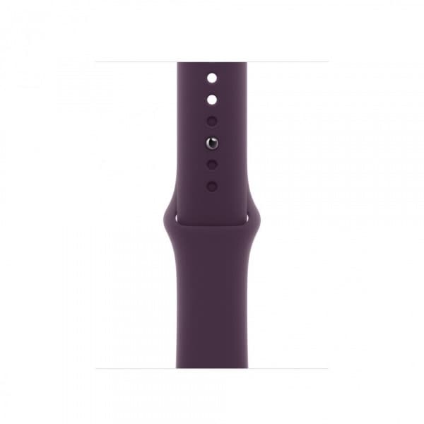 Apple Watch 42 mm sportarmband i plommonfärg, S/M