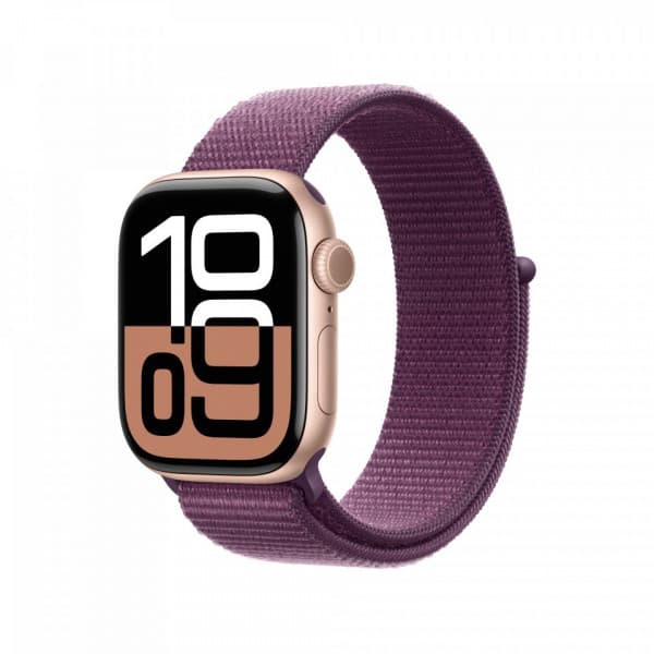 Apple Watch 42 mm plommonfärgad Sport Loop-armband
