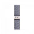 Miniatyrbild 1 av 3: Apple Watch 42 mm grå/blå Nike Sport Loop-armband (MXTX3)