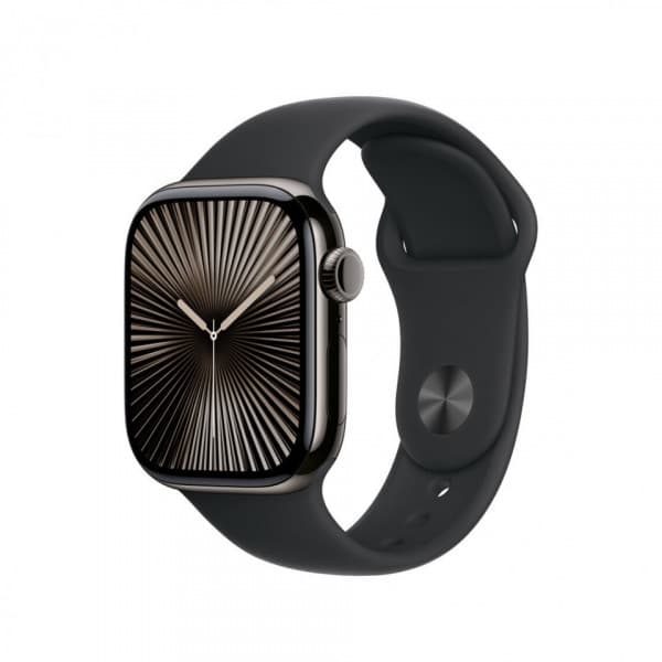 Apple Watch 42 mm svart sportarmband, S/M