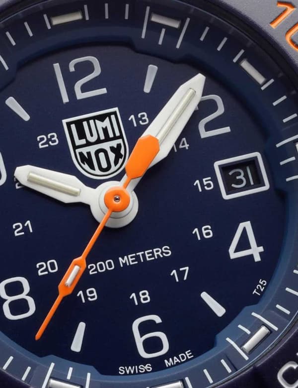 Mens Watch Luminox XS.3253.CBNSF.SET, Quartz, 45mm, 20ATM