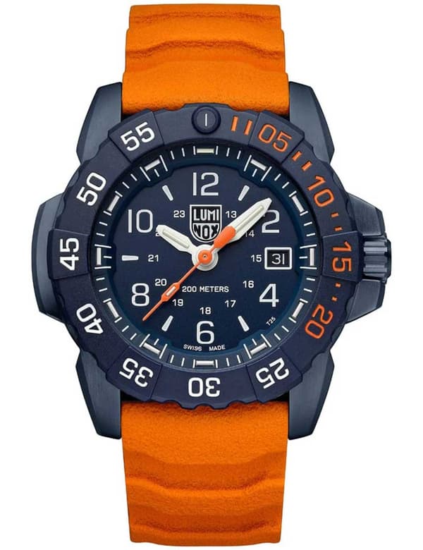 Mens Watch Luminox XS.3253.CBNSF.SET, Quartz, 45mm, 20ATM