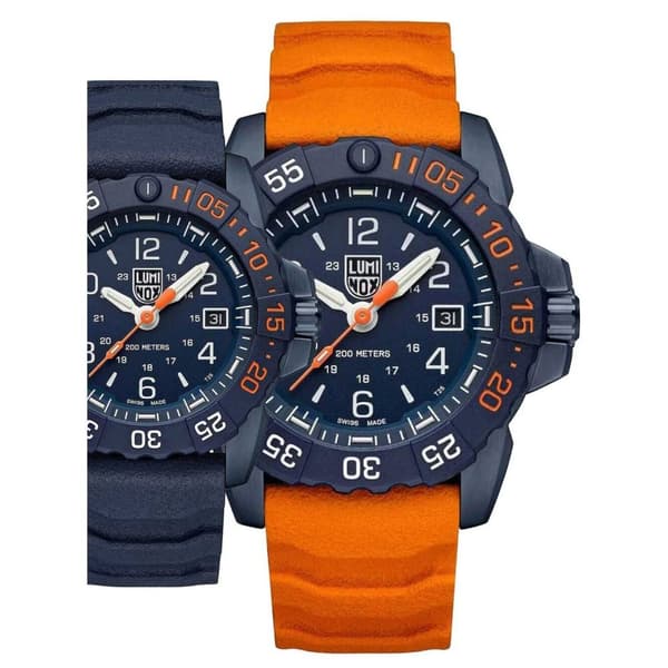 Mens Watch Luminox XS.3253.CBNSF.SET, Quartz, 45mm, 20ATM