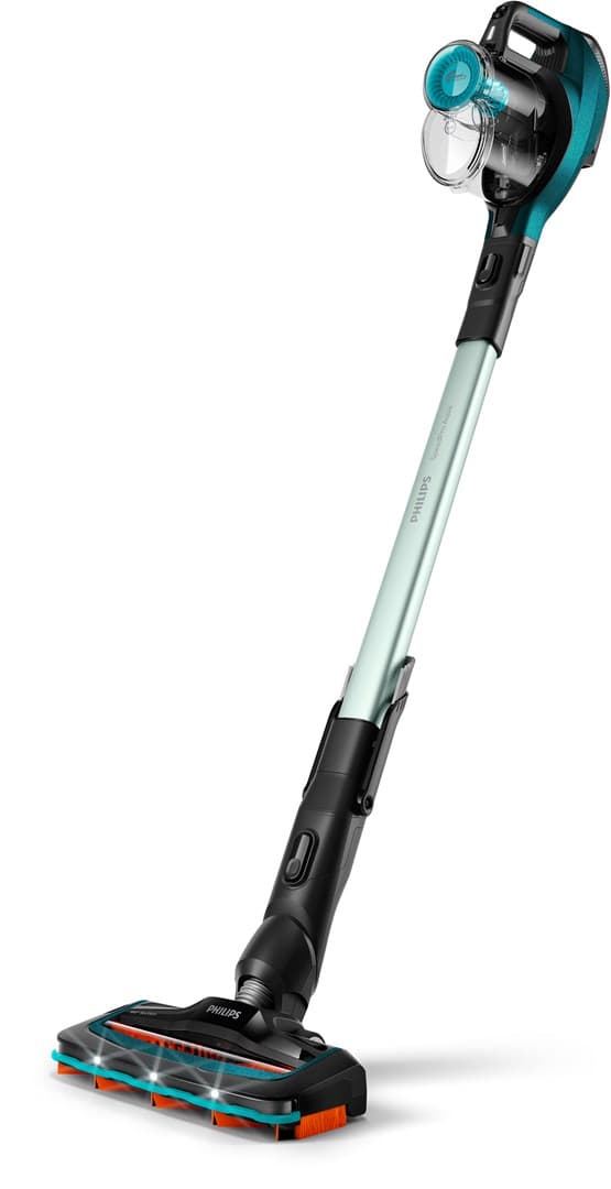 Philips SpeedPro Aqua FC6729/01 stick vacuum/electric broom Bagless 0.4 L Metallic