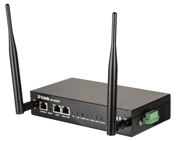 D-Link DIS-2650AP wireless access point 1200 Mbit/s Black Power over Ethernet (PoE) Sort