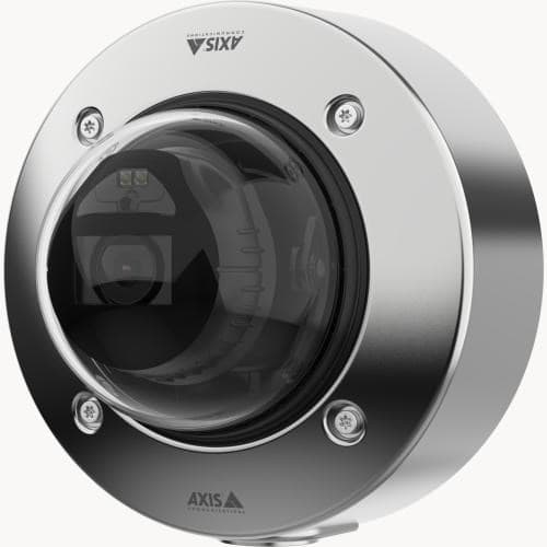 Axis P3268-SLVE Dome IP security camera Indoor 3840 x 2160 pixels Ceiling/wall Sort, Sølv