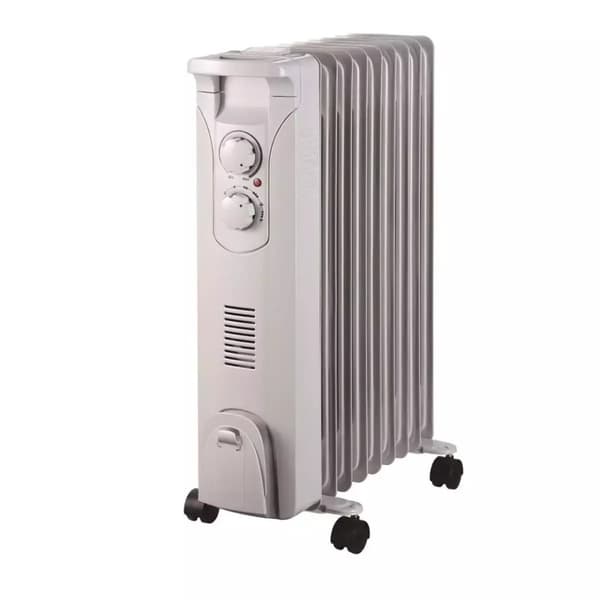 DEDRA DA-J2052F electric space heater White Oil electric space heater Hvid