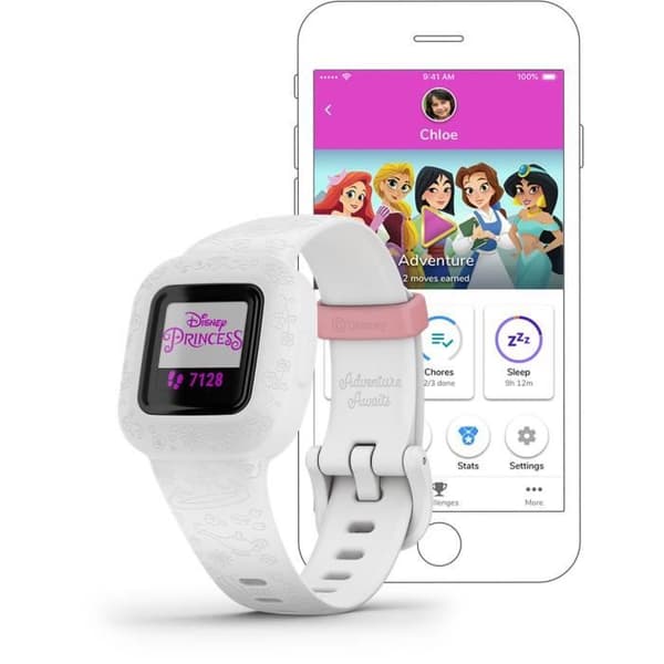 GARMIN vivofit junior 3 - Princess Icons - Kids Activity Tracker