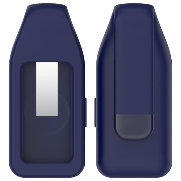 INF Stålklipsspenne for Huawei Band 10/9/8 - Silikon Blå