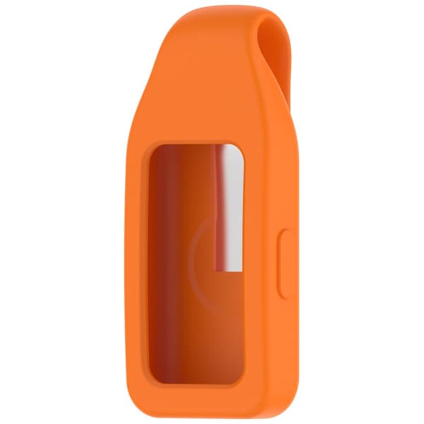 INF Stålklipsspenne for Huawei Band 10/9/8 - Silikon Oransje