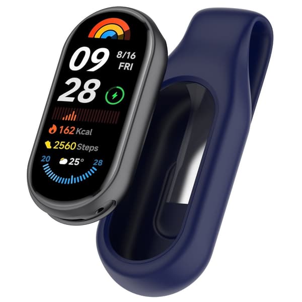 INF Säkert Clipfäste för Xiaomi Mi Band 10, 9 och 8 Orange