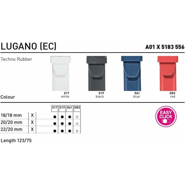 Rem til Ur Morellato A01X5183556019CR20 20 mm