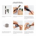 Miniatyrbillede 2 af 2: Rem til Ur Morellato A01X4909C18883CR22 22 mm