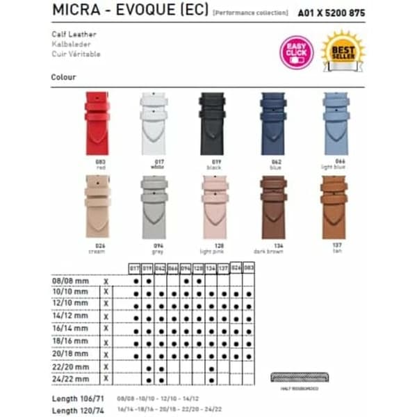 Klockarmband Morellato A01X5200875083CR20 20 mm