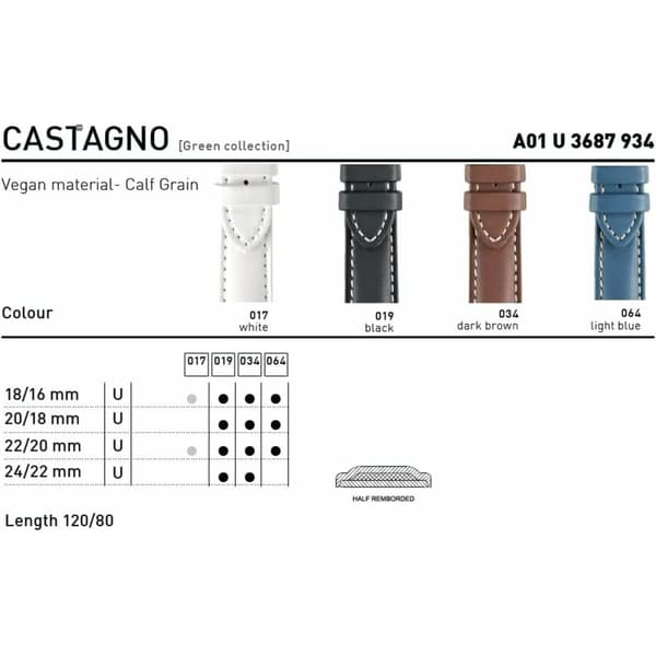Klockarmband Morellato A01U3687934019CR24 24 mm
