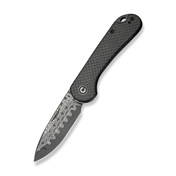 Knife CIVIVI Elementum Slip Joint Damascus CF
