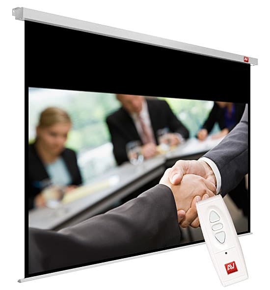 Avtek Business Electric 270 projection screen 16:10