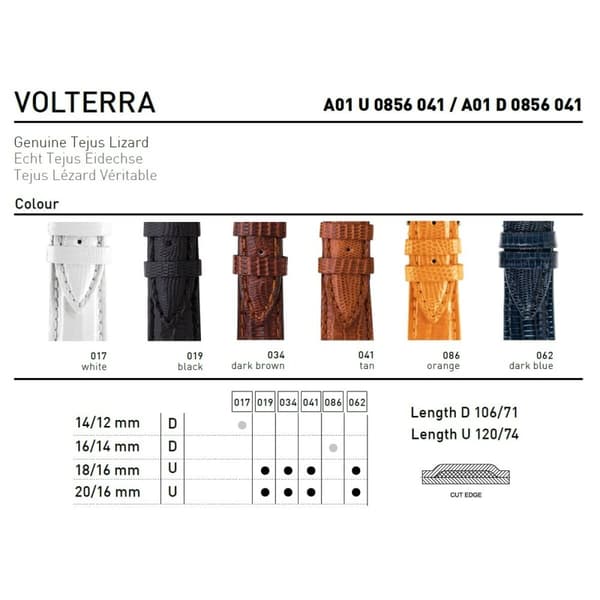 Klockarmband Morellato A01U0856041062CR20 20 mm
