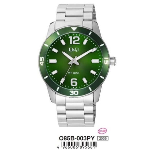 Miesten rannekellot Q&Q GENT DIVER ONLY TIME