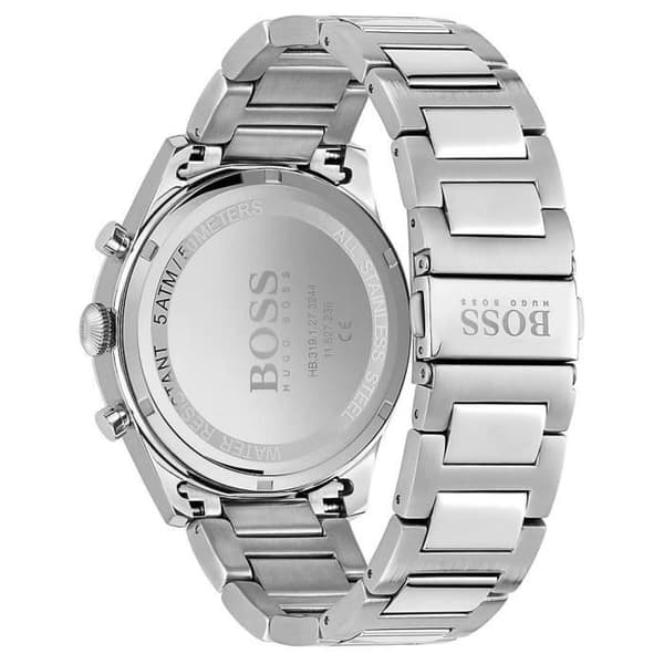 Klocka - Hugo Boss - 1513867 - Kvarn - Chronograph - Rostfritt stål Silver