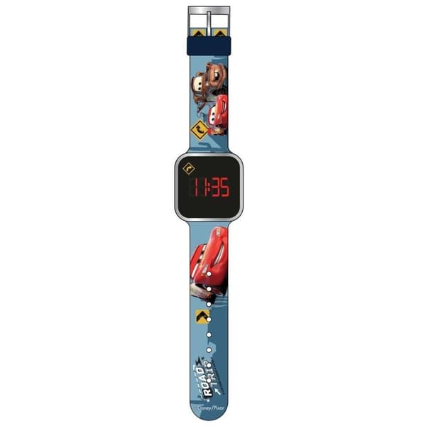 Ur til små børn Cars CARS - LED WATCH (Ø 33 mm)