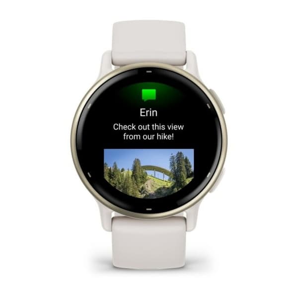 Miesten rannekellot GARMIN 010-02862-11 Valkoinen