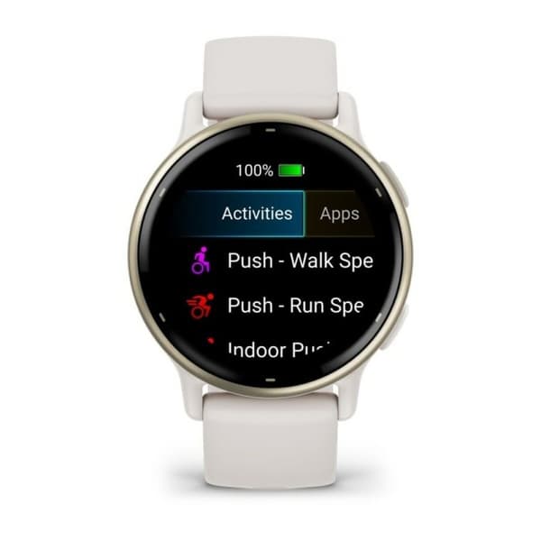 Miesten rannekellot GARMIN 010-02862-11 Valkoinen