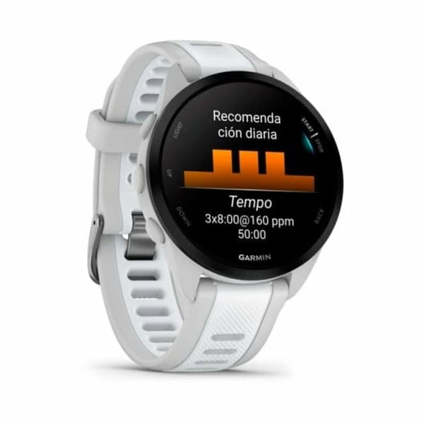 Smartwatch GARMIN 010-02863-21 Hvid Grå Sølvfarvet