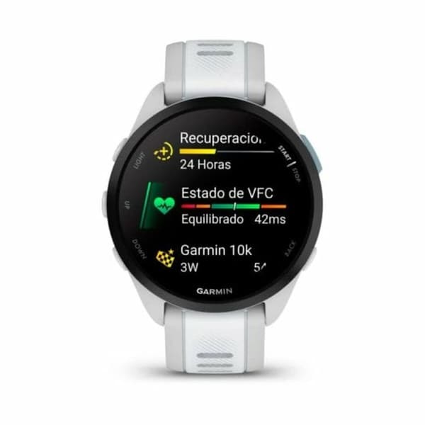 Smartwatch GARMIN 010-02863-21 Hvid Grå Sølvfarvet