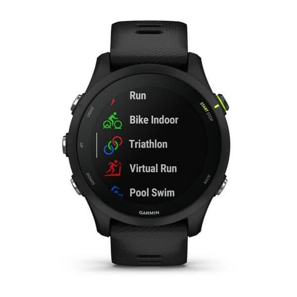Smartwatch GARMIN Forerunner 255 1,3" Sort Ø 46 mm