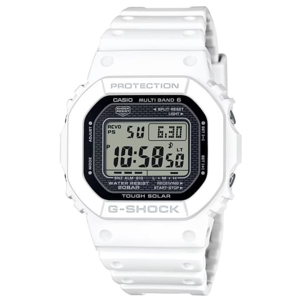 Herreur Casio G-Shock THE NEW ORIGIN MULTIBAND 6 - TOUGH SOLAR - WHITE (Ø 43 mm)