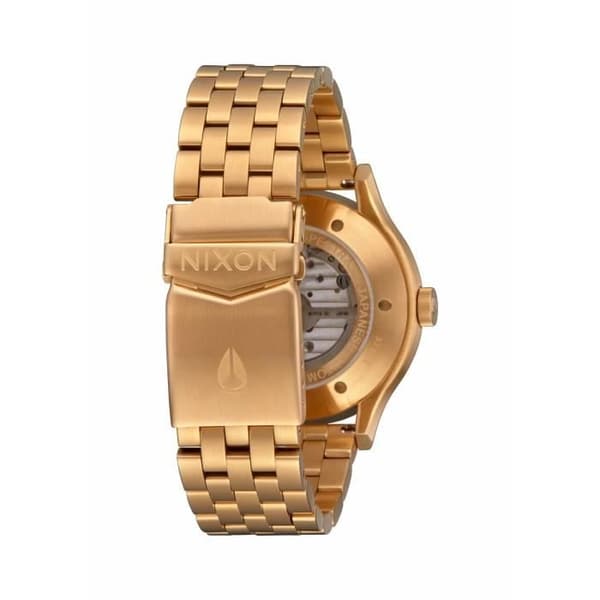 Klocka - Nixon - Spectra - Automatisk - Skelettur - Svart/Guld